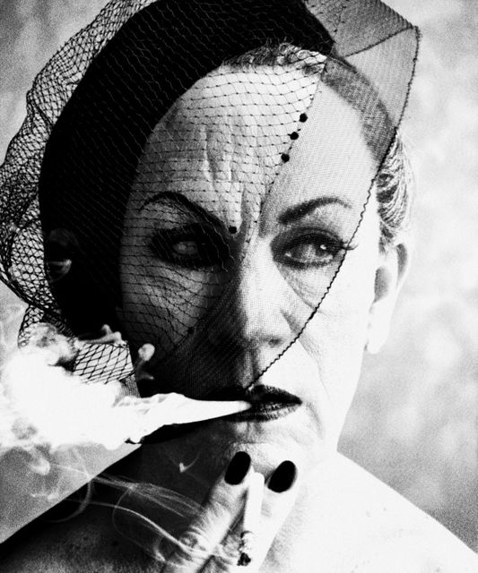 Sandro  Miller, Pigment print, William Klein / Smoke and Veil, Paris (Vogue) (1958), 2014