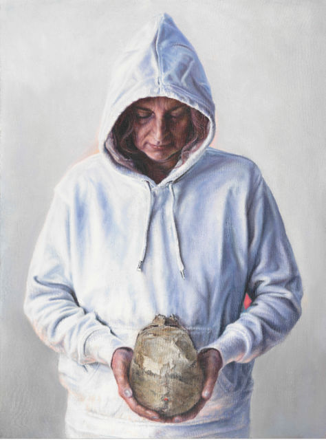 Anya Janssen, Oil on canvas, Ecce Homo, 2019