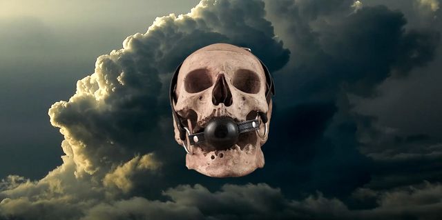 Dido Fontana, HD video, 24 second loop, For the love of Truth (Vanitas #2 Skycloud), 2021