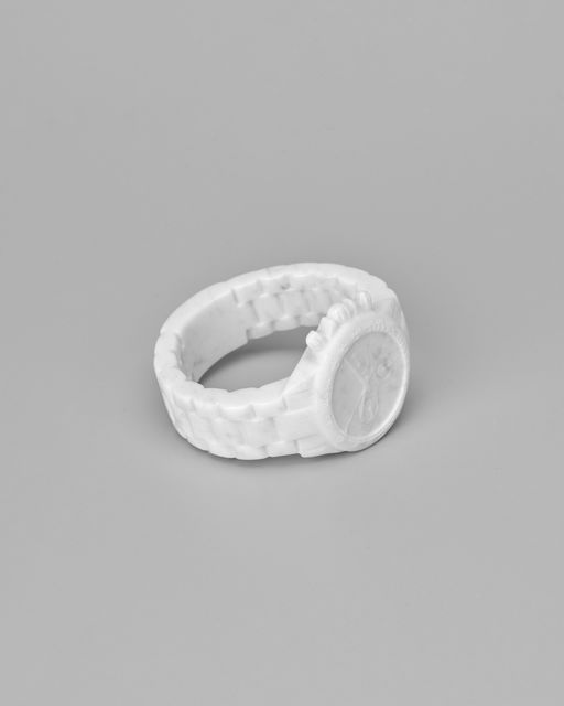 Casper  Braat, Carrara Marble White, Rolex Watch, 2023