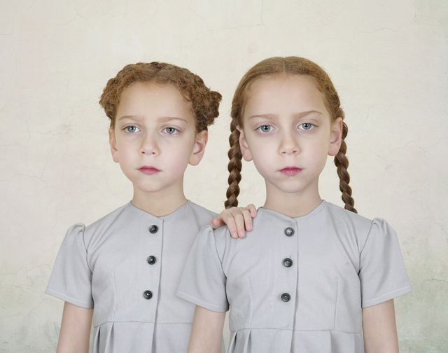 Loretta Lux, Ilfochrome print, Sasha & Ruby I, 2008