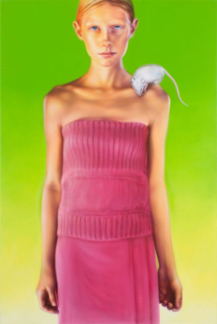 Anya Janssen, Oil on canvas , RITES OF PASSAGE 6 (Heather), 2007
