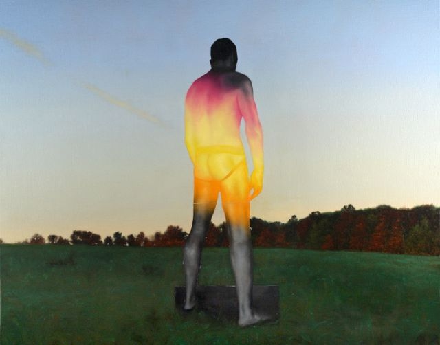 Justin McAllister, Oil on canvas, Dawn Chorus, 2010
