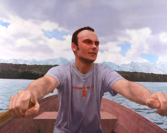 Justin McAllister, Oil on canvas, Labrador, 2007