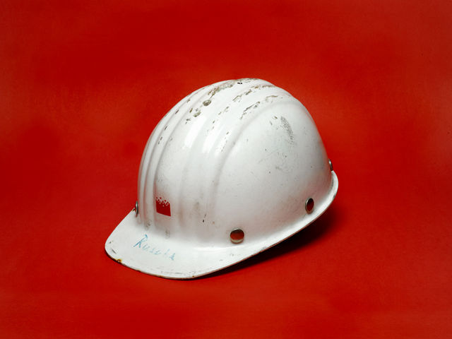 Abel Minnée, C-print , Construction Helmet, 2013
