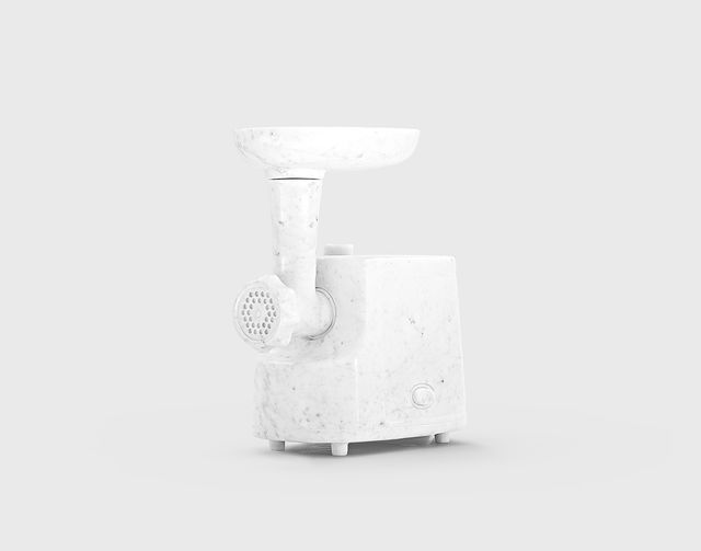 Casper  Braat, Carrara Marble White, MeatGrinder, 2020
