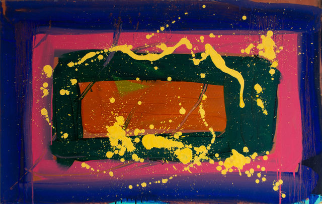 Mike Pratt, Oil on canvas, Milky Way, 2020
