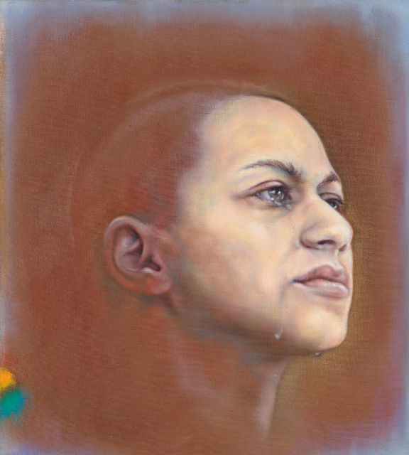 Anya Janssen, Oil on canvas, E.M., 2019