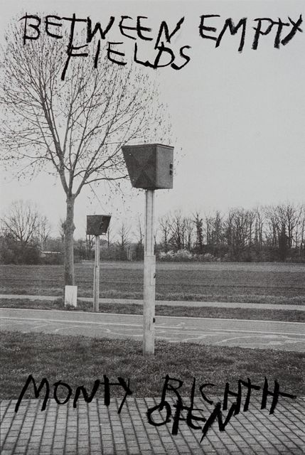 Monty Richthofen, Riso print and charcoal on paper, Between Empty Fields, 2021