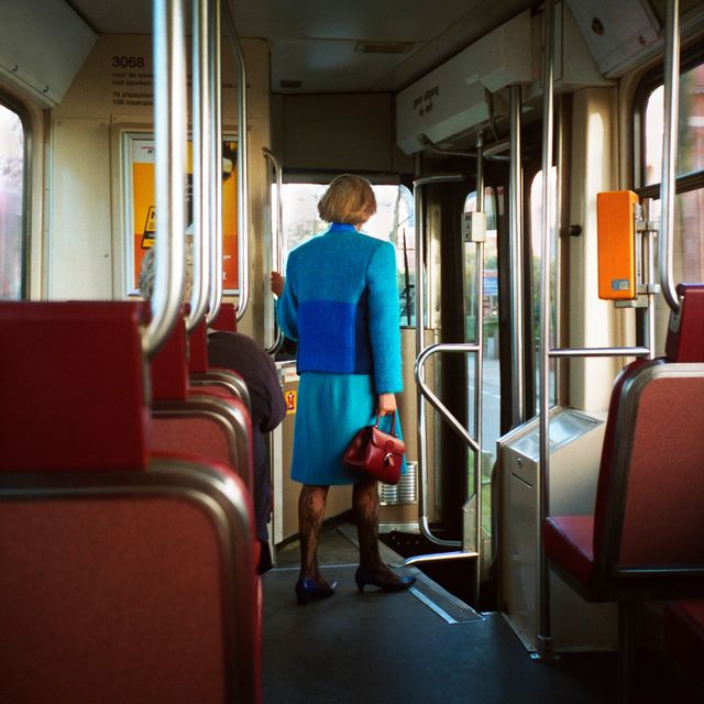 Carlos & Jason Sanchez, Inkjet print, Woman on a Tram, 2003