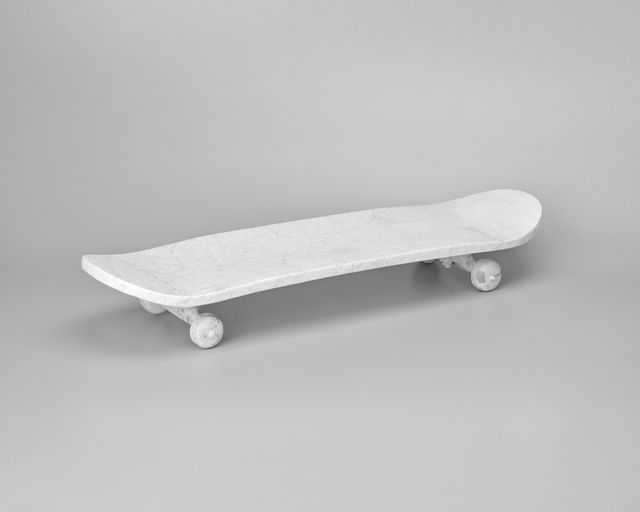 Casper  Braat, Carrara Marble White, Skateboard, 2023