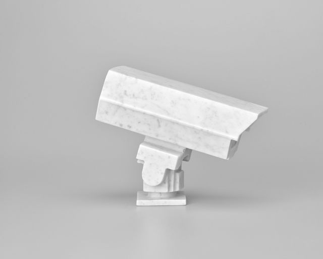 Casper  Braat, Carrara Marble White, Security Cam, 2023