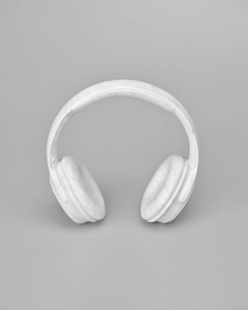 Casper  Braat, Carrara Marble White, Headphones, 2023