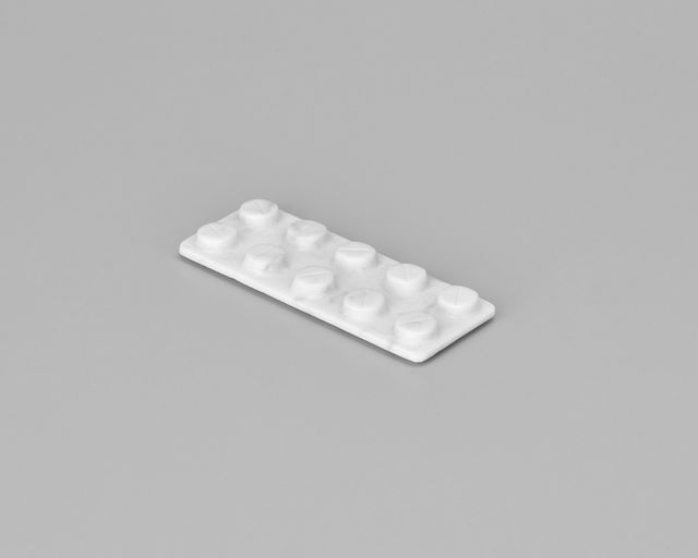 Casper  Braat, Carrara Marble White, Paracetamol, 2023