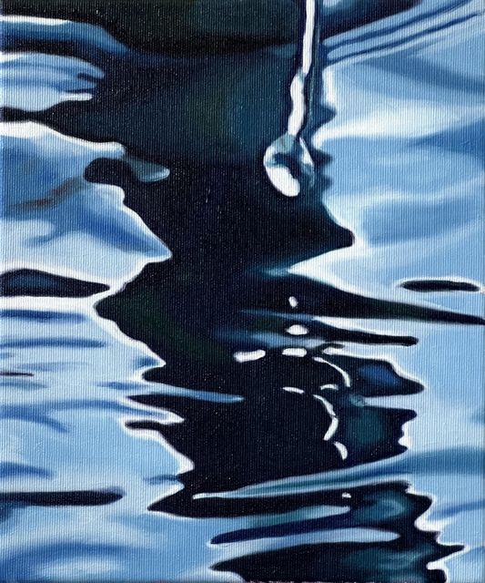 Luke McCowan, Oil on canvas, Freshwater, 2023