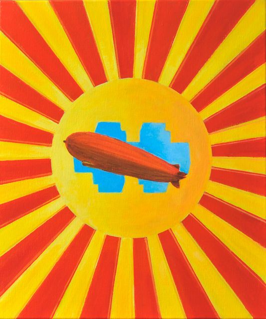 Woody van Amen, Acrylic on canvas, Equilibre, 2021