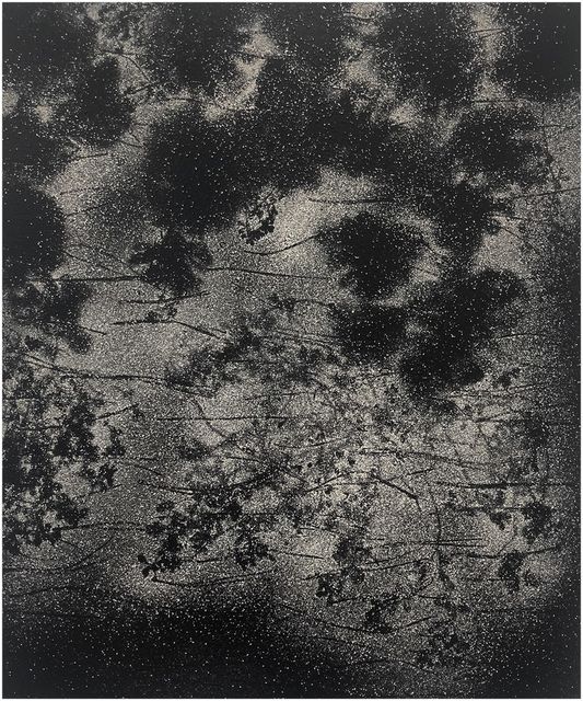 TINKEBELL., Soda ash, toxics on canvas, Arena Candidus Solvay #5, 2023