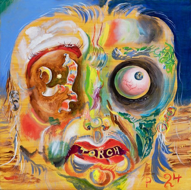 Philip  Akkerman, Oil on panel, 2024 no. 36, 2024
