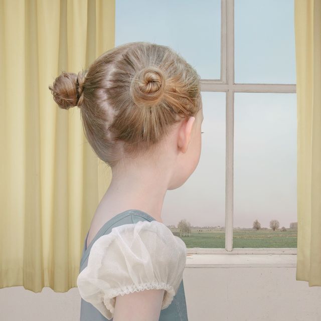 Loretta Lux, Ilfochrome print, At the Window, 2004