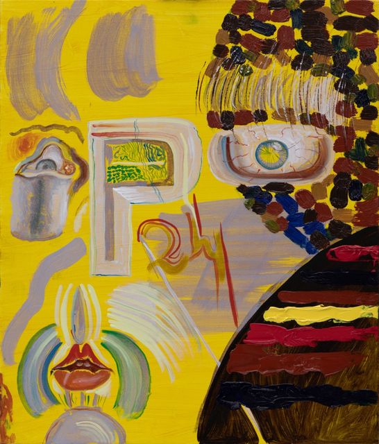Philip  Akkerman, Oil on panel, Self-portrait 2024 no. 77, 