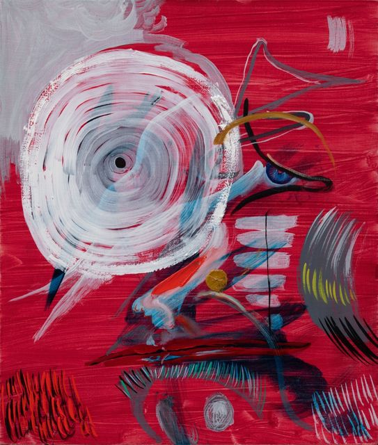 Philip  Akkerman, Oil on panel, Self-portrait 2024 no. 92, 