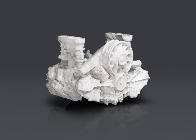 Casper  Braat, Marble, Engine, 2024
