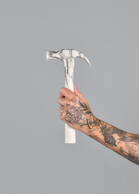 Casper  Braat, Marble, Hammer, 2024