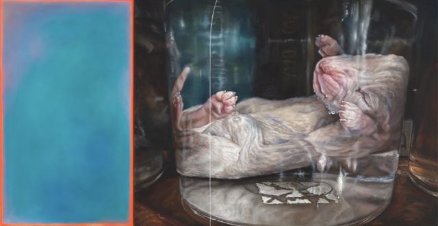 Anya Janssen, Oil on linen, Beautiful Sadness 2, 2024