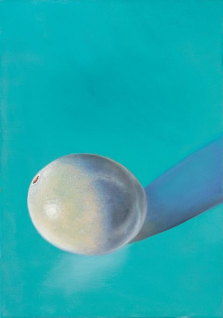Anya Janssen, Oil on linen, Ghostbride III (Resurrection), 2023