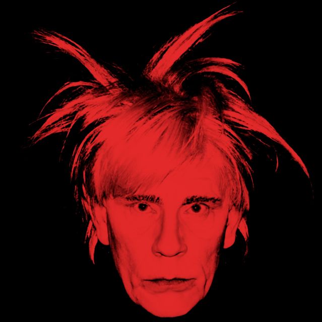 Sandro  Miller, Silkscreen, Andy Warhol / Self Portrait (Fright Wig) (1986), 2014