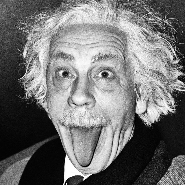 Sandro  Miller, Archival pigment print, Arthur Sasse / Albert Einstein Sticking Out His Tongue (1951), 2014