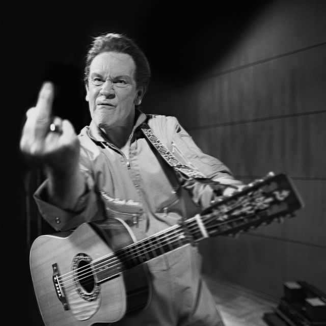 Sandro  Miller, Archival pigment print, Jim Marshall / Johnny Cash, San Quentin Prison (1970), 2014