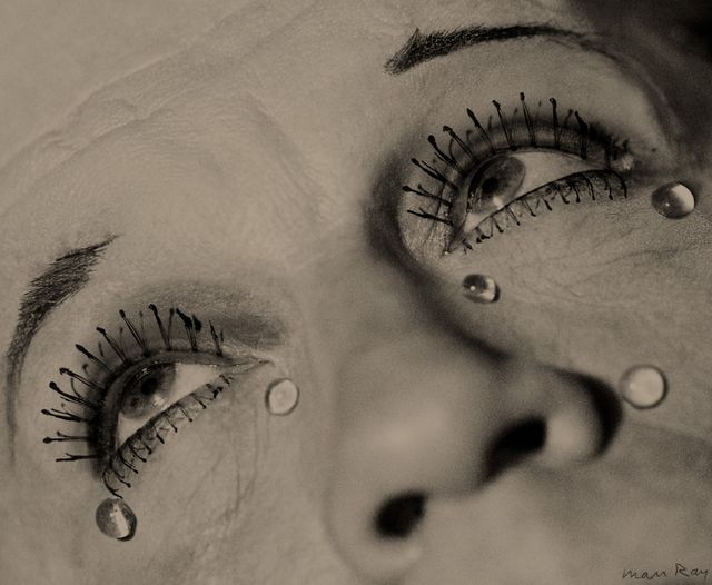 Sandro  Miller, Archival pigment print, Man Ray / Tears (1932), 2017