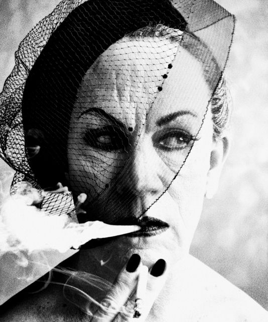 Sandro  Miller, Archival pigment print, William Klein / Smoke and Veil, Paris (Vogue) (1958), 2014