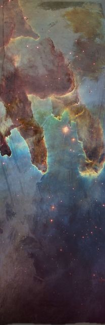 Ashley Zelinskie, Silk, chiffon, Pillars of Creation: Legacy, 2025